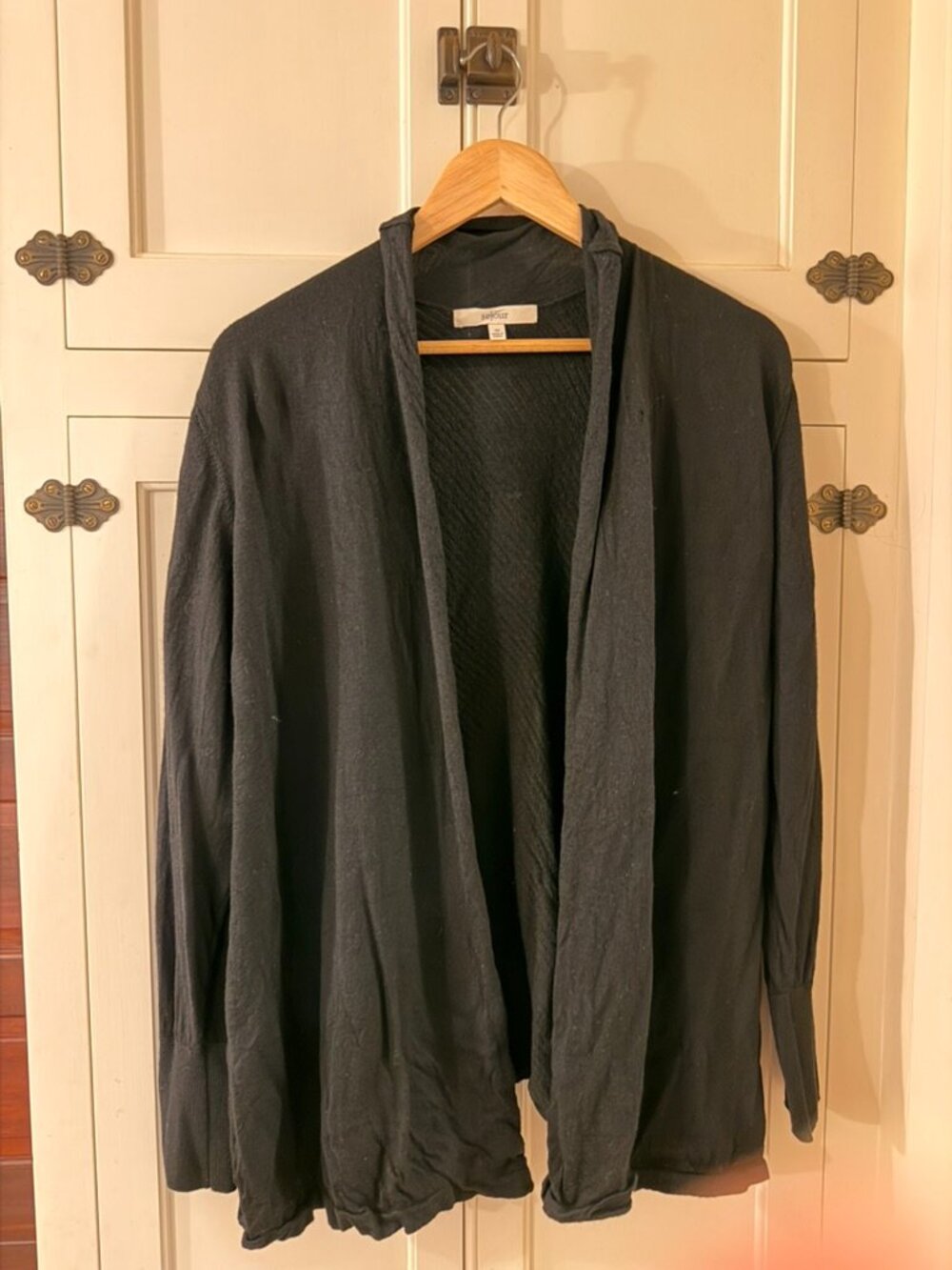 Sejour 100% Merino Wool Open Front Cardigan – Women's 2X